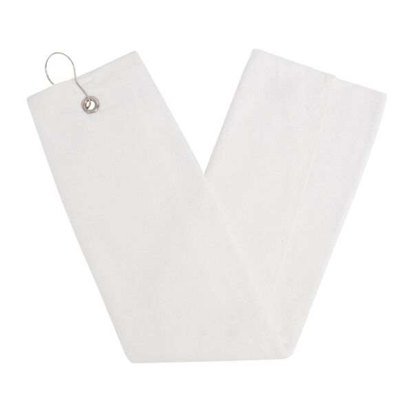 Trifold Golf Towel with Grommet and Hook Thumbnail