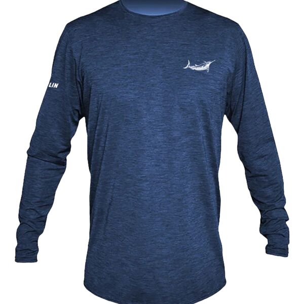 White Marlin Anetik Chest Low Pro Tech Long Sleeve T-Shirt Thumbnail